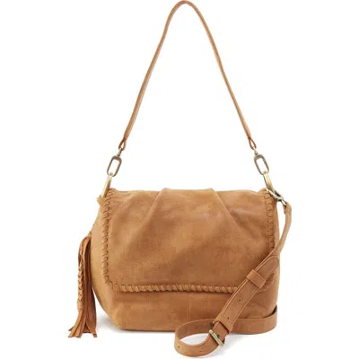 Hobo Harley Convertible Leather Shoulder Bag In Brown