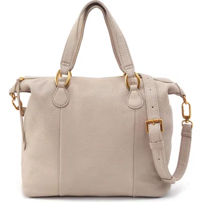 Hobo Harley Leather Satchel In Taupe
