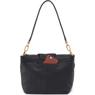 Hobo Harley Leather Shoulder Bag In Black