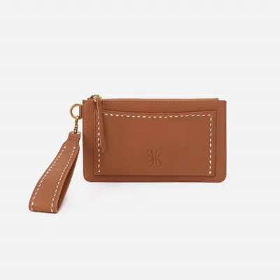 Hobo Hart Wristlet In Warm Honey In Multi