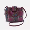 Hobo Heidi Small Crossbody In Mosaic Snake In Multi
