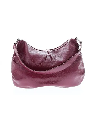 Pre-owned Hobo International Hobo Bag International Leather Shoulder Bag In Pink