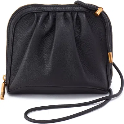 Hobo Isabelle Leather Crossbody Bag In Black