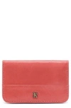 Hobo Jill Mini Card Case In Cherry Blossom