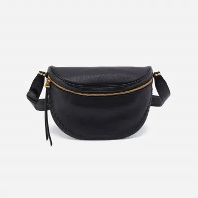 Hobo Juno Belt Bag In Pebbled Black In Multi