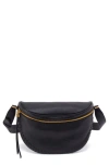 Hobo Juno Leather Belt Bag In Black