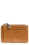Hobo Kai Leather Cardholder In Honey