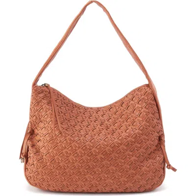 Hobo Kori Woven Leather  In Brown