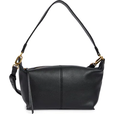 Hobo Laguna Leather Crossbody Bag In Black