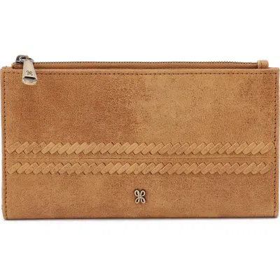 Hobo Large Jill Leather Bifold Wallet In Brown