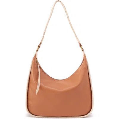 Hobo Large Mia Leather Crescent  In Brown