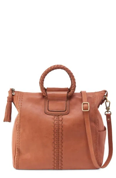 Hobo Large Sheila Leather Satchel In Brown