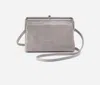 Hobo Lauren Clutch Crossbody Bag In Light Grey In Grey