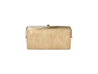 Hobo Lauren Clutch Women's Handbags Gold Leaf, Leather