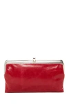 Hobo Lauren Leather Double Frame Clutch