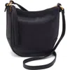 Hobo Lexi Leather Crossbody Bag In Black