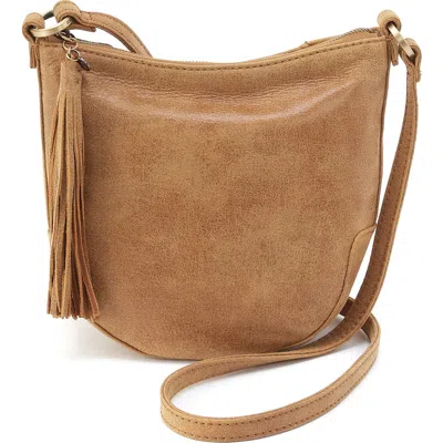 Hobo Lexi Leather Crossbody Bag In Brown