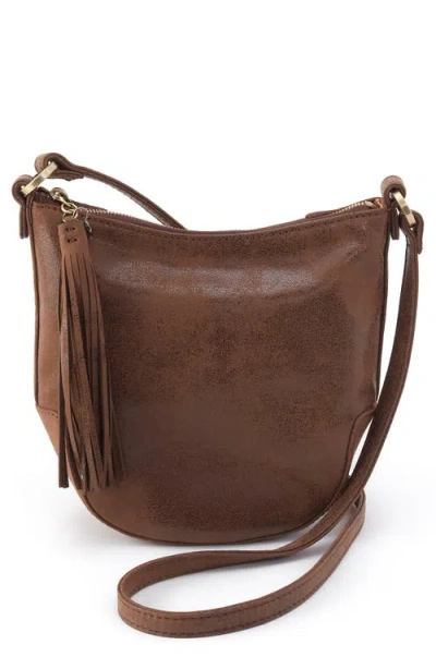 Hobo Lexi Leather Crossbody Bag In Brown