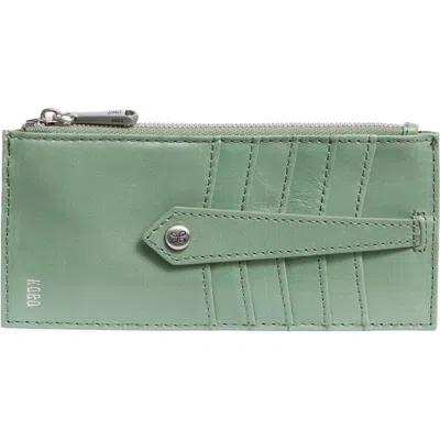 Hobo Linn Leather Wallet In Green