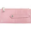 Hobo Linn Leather Wallet In Lilac Rose
