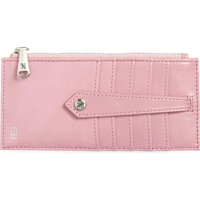 Hobo Linn Leather Wallet In Pink