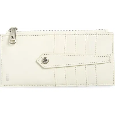 Hobo Linn Leather Wallet In White