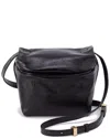 Hobo Logan Leather Crossbody In Black