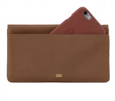 Hobo Lumen Continental Wallet In Warm Honey In Multi