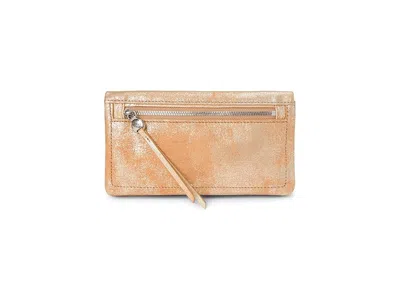 Hobo Lumen Continental Wallets Wallet Handbags Saddle Stardust: One Size In Gold