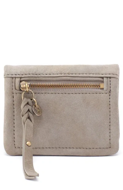 Hobo Lumen Mini Leather Wallet In Neutral