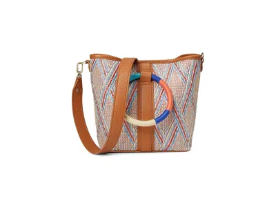 Hobo Luna Small Tote Tote Handbags Sunset Raffia: One Size In Orange