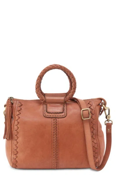 Hobo Medium Sheila Leather Satchel In Brown