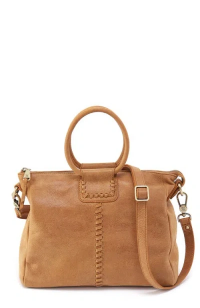 Hobo Medium Sheila Leather Satchel In Brown