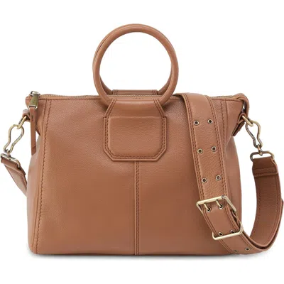 Hobo Medium Sheila Leather Satchel In Brown
