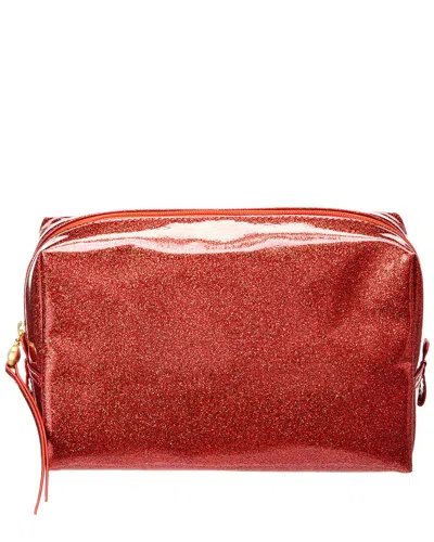 Hobo Medium Zip Cosmetic Pouch In Red