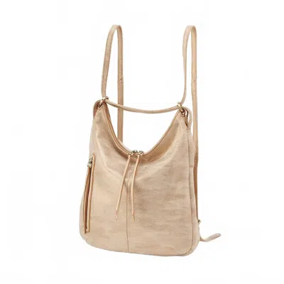 Hobo Merrin Convertible Backpack In Gold Leaf In Yellow