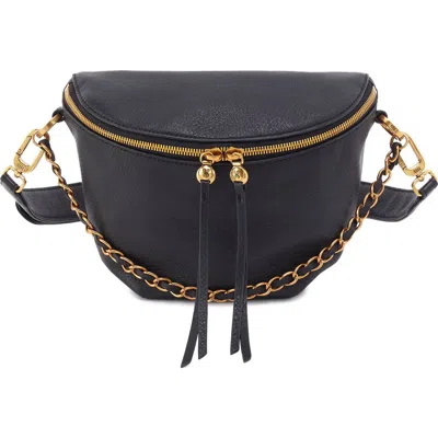 Hobo Miri Leather Belt Bag In Black