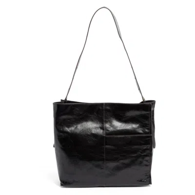 Hobo Park Leather Tote In Black