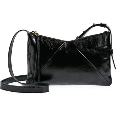 Hobo Paulette Small Leather Crossbody Bag In Black