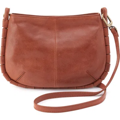Hobo Phoebe Leather Crossbody Bag In Brown