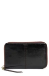 Hobo Rave Leather Wallet In Black