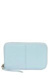 Hobo Rave Leather Wallet In Blue