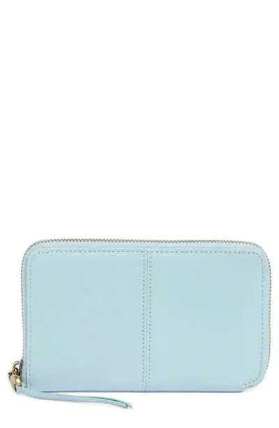 Hobo Rave Leather Wallet In Blue