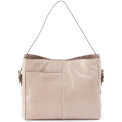 Hobo Render Leather  Bag In Neutral