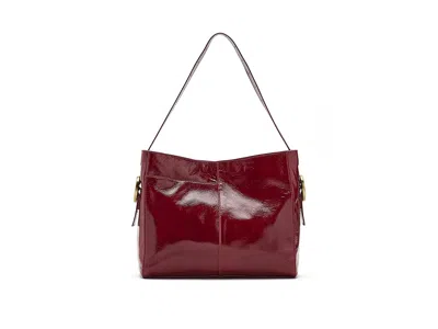 Hobo Render Shoulder Shoulder Handbags Granite Gloss: One Size In Burgundy