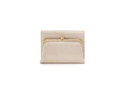 Hobo Robin Compact Wallet Wallet Sand Shimmer: One Size In Silver