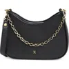 Hobo Rosa Leather Crossbody Bag In Black