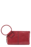 Hobo Sable Clutch In Cranberry