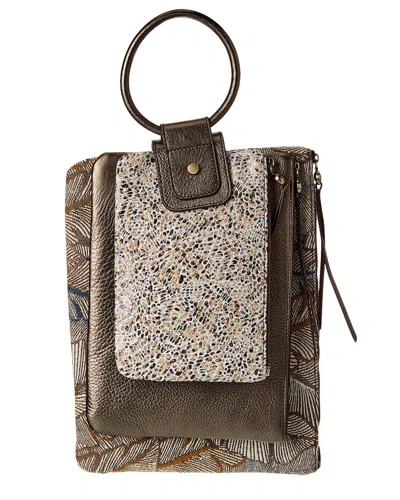 Hobo Sable Leather Triple Pouch In Brown