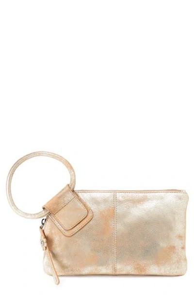 Hobo Sable Leather Wristlet